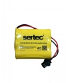 SERTEC 3.6V 3S1P AA 800 MAH KABLO + SİYAH KONNEKTÖRLÜ OYUNCAK PİLİ