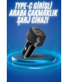38W Oto Çakmaklık Araç Içi Şarj Cihazı Hızlı Şarj Uzun Ömürlü