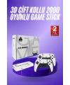 3D 4K HD 2.4G Game Stick 4K Ultra Hd Oyun Konsolu Çift Kollu