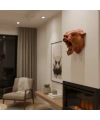 3D Jaguar Figürü Duvar Süsü