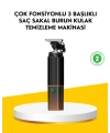 3’ü 1 Arada Şarjlı Erkek Bakım Seti – Saç, Sakal ve Burun Tüyü Kesme Makinesi