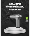 4 Başlıklı Şarjlı Masaj Tabancası Bel Sırt Boyun Bacak Kas Rahatlatıcı