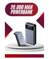 4 Çıkışlı 20.000 Mah Powerbank Uzun Pil Ömürlü Taşınabilir