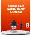 4 Fonksiyonlu Dekoratif Kamp Lambası – Tungsten Ampul, USB Çıkışlı