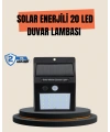 4 Modlu Solar LED Bahçe ve Garaj Lambası
