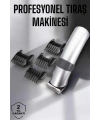 4 Taraklı Taşınabilir Profesyonel Saç ve Sakal Kesme Tıraş Makinesi