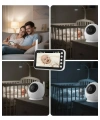 4.5 İnç Ekranlı Gece Görüşlü Bebek Kamerası ve Monitörü