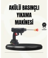 48V Şarjlı Basınçlı Yıkama Makinesi Kablosuz Su Tabancası