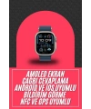 49mm Akıllı Saat Amoled Ekranlı Kadın Erkek Kol Saati Plastik Kordon