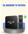 4K Android TV Box – 2GB RAM 16GB ROM, Hızlı Wi-Fi Bağlantılı Akıllı Medya Kutusu