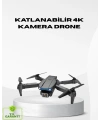 4K Katlanabilir Drone Uzaktan Kontrollü Wi-Fi Görüntü Aktarımlı