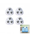 4PCS 3 BİLYA TEKERLEKLİ MOBİLYA EŞYA TAŞIMA APARATI 360°