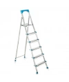 5+1 BASAMAKLI METAL MERDİVEN 125CM 120KG