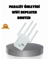 50 Cihaz Destekli 300Mbps Kablosuz Sinyal Güçlendirici RJ45 Kablolu Kullanım