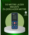 50 Metre Lazer Mesafe Ölçer Profesyonel Dijital Ölçüm Cihazı