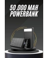 50.000 Mah Led Dijital Göstergeli USB Çıkışı Powerbank