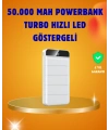 50000mAh LED Göstergeli Taşınabilir Şarj Cihazı