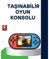 520 Oyunlu Taşınabilir Oyun Konsolu HD Ekranlı Retro Eğlence