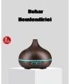 550 ml Büyük Su Hazneli Ultrasonik Nemlendirici ve Aromaterapi Difüzörü