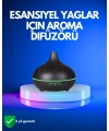 550 ml Kapasiteli Ultrasonik Difüzör – Yağsız Nemlendirici Kullanımıyla Uyumlu