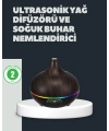 550ML Ultrasonik Hava Nemlendirici ve Aromaterapi Difüzörü