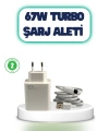 67 Watt Hızlı Şarj Aleti Poco F2 F3 F4 Uyumlu