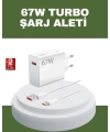 67 Watt Type C Hızlı Şarj Cihazı OnePlus 7 8 9 10 Uyumlu