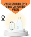 67W Hızlı Şarj Cihazı Yüksek Isı Dayanımlı Type-C Set