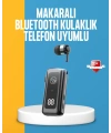 Dijital Ekranlı ve Hızlı Şarjlı Bluetooth 5.2 Makaralı Kulaklık