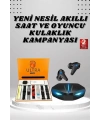 7 Kordonlu Akıllı Saat Ve  Kulaklığı ANC Özelliği Kulak İçi Mikrofonlu Sesli Görüşme