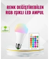 9 Watt Beyaz Işık ve Renk Ayarlı Akıllı LED Ampul