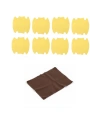 9lu Set Araba Kapı Kolu Koruyucu Çizilme Önleyici Şeffaf Sticker Film Koruma Seti