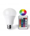 9W E27 RGB ve Beyaz Işık Kumandalı Ampul