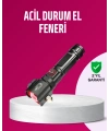 Acil Durum El Feneri Çekiç ve Pusula Özellikli Güçlü Işık