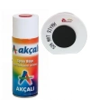 Akçalı Sprey Boya 400 ml 526 Mat Siyah