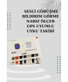 Akıllı Saat 7 Kordonlu Kulaklık Hediyeli Nabız Ölçer Uyku Takibi Sesli Görüşme