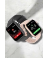 Akıllı Saat Adım Sayar, Kalp Atışı İzleme Dokunmatik Bluetooth Bağlantılı