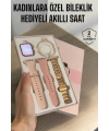 Akıllı Saat Adımsayar, Nabız Takibi ve GPS Destekli Kadınlara Özel