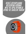 Akıllı Saat Android ve İOS Uyumlu 49 MM NFC Özelliği GPS Takibi
