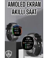 Akıllı Saat Bluetooth Bağlantılı Amoled Ekran Uyku ve Sağlık Takibi