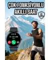 Akıllı Saat Çok Fonksiyonlu Sesli Görüşme NFC Uyumlu Amoled Ekran