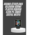 Akıllı Saat Çok Fonksiyonlu Uyku Takibi Adımsayar Nabız Ölçer Arama Cevaplayan