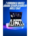 Akıllı Saat Çoklu Kordon Seçenekli Dokunmatik Ekran Nabız Sensörlü