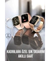 Akıllı Saat Kadınlara Uyku Ve Sağlık Takibi Yapabilen Bileklik Hediyeli