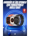Akıllı Saat Ultra Android & İOS Uyumlu Arama Bildirim Özellikli