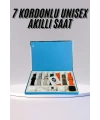 Akıllı Saat Unisex Akıllı Saat Çoklu Kordon Seçeneği Çelik Kordon Plastik Kordon
