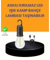 Akıllı Sensörlü USB Şarjlı Kamp Lambası
