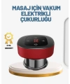 Akıllı Vakumlu Kupa Masaj Cihazı Ağrı Giderici ve Rahatlatıcı Terapi