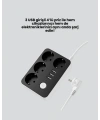 Akım Korumalı 3 USB Portlu 4’lü Priz 4.1A Hızlı Şarj