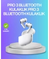 Aktif Gürültü Engelleyici Kablosuz Bluetooth Kulaklık – Şarj Kutulu, Uzun Ömürlü